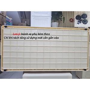 Tủ Quần Áo Gấp Gọn Nubie Có Ngăn Treo Trẻ Em, Đựng Đồ Đa Năng Thông Minh, Tháo Lắp Dễ Dàng, Nhựa PP