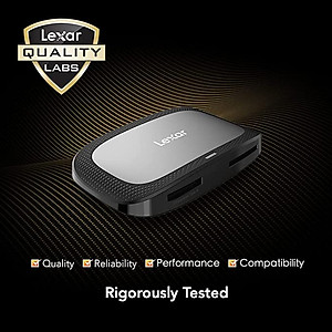 Đầu đọc thẻ Lexar Professional CFexpress Type A / SD USB 3.2 Gen 2 LRW530U-RNBNG, Tốc độ truyền USB 10Gbps - HÀNG CHÍNH HÃNG