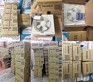 Quạt hút thông gió 2 chiều âm tường cao cấp Senko H200 35W (Hàng Chính Hãng)