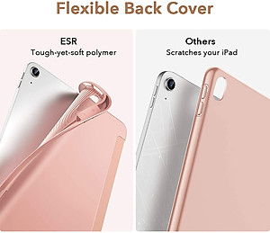 Bao da cho iPad Air 4 2020 10.9 Inch ESR Rebound Pencil Case (Có khe cắm bút Apple Pencil) - Hàng Nhập Khẩu 