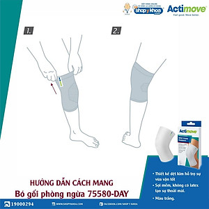 Bó gối phòng ngừa 75580-DAY Actimove Mild Knee Support