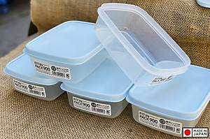 Hộp nhựa đựng thực phẩm nắp déo Fitin Pack các cỡ nội địa Nhật Bản