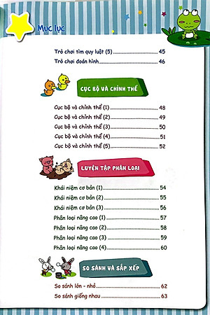 Sách Toán Học Cho Trẻ Mẫu Giáo: Lớp Chồi 1