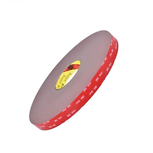 Băng keo 2 mặt cường lực siêu dính màu xám 3MVHB GPL-110 dài 3m - nhiều kích thước, dán logo, đồ chơi xe, dán được nhiều bề mặt như nhựa, thủy tinh