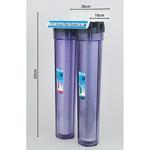 Bộ lọc nước sinh hoạt 2 cấp lọc 20inch Yamato YMTH20-2T