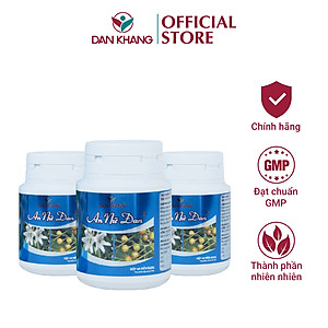 Combo 3 Viên uống hỗ trợ phòng ngừa và giảm kích thước u nang, u xơ An Nữ Đan (Hộp 60 viên)