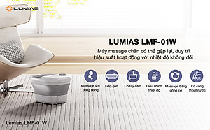 Máy massage chân Lumias LMF-01W Hàng chính hãng