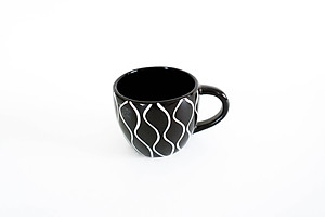 Ly Cà Phê Morning 02 - Họa Tiết Sóng