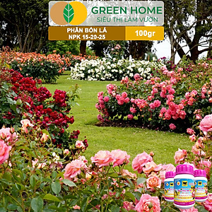 Phân Bón Lá Đầu Trâu MK 501-701-901, GreenHome,Chai 100GR,Đặc Biệt Dành Cho Hoa Lan Và Cây Cảnh