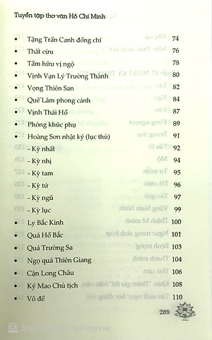 Sách Tuyển Tập Thơ Văn Hồ Chí Minh