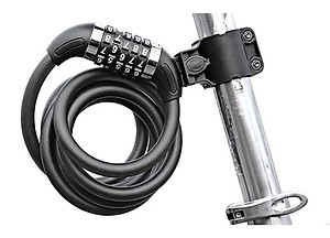 Khóa dây xe đạp 5 số dài 1,2m