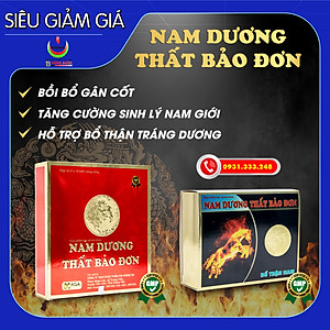 NAM DƯƠNG  THẤT BẢO ĐƠN - NĂNG ĐỘNG - BỔ THẬN, TĂNG SINH LÝ