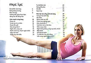 Sách Lò Xo - 15 Phút Tập Lưng (Kèm 1 DVD)