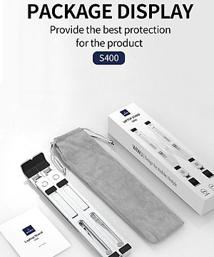 Đế Nhôm Tản Nhiệt Dành Cho Macbook, Laptop WIWU Có Thể Gấp Gọn Và Điều Chỉnh 6 Nấc Độ Cao - Hàng Chính Hãng