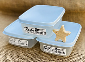 Hộp đựng thực phẩm nắp mềm Sanada, thân bằng nhựa PP cao cấp, kết hợp hoạt chất CEM-Bio kháng khuẩn an toàn - nội địa Nhật Bản 