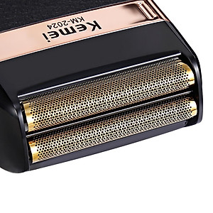 Máy cạo khô siêu sát siêu trắng KEMEI KM 2024 chuyên dùng cho gia đình,cắt tiệm, salon, baber shop