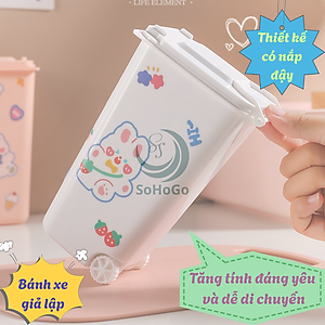 Hộp Đựng Mini Kiểu Thùng Rác Cute -Thùng Rác Mini Trang Trí Đa Năng