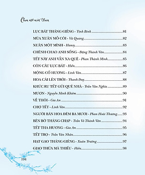 Sách Chạm Một Miền Xuân