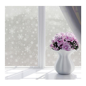 Combo 5m Decal Giấy Dán Kính Hoa Tuyết (5mx0.45m)