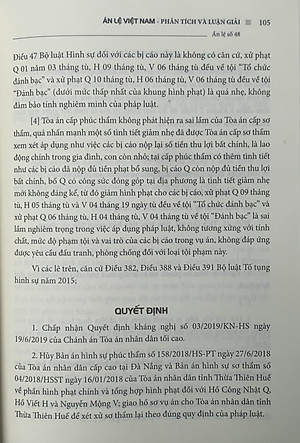 Án lệ Việt Nam – Phân tích và luận giải (Tập 2: từ án lệ 44 đến án lệ 70) – tái bản lần thứ nhất