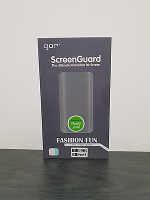 Bộ 4 miếng Dán Dẻo Gor Cho Galaxy Note 9 (dán Full màn hình) - Hàng nhập khẩu