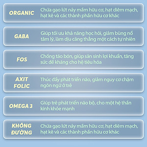 Sữa Hữu Cơ Miwako Nhập Khẩu Malaysia Hộp 400g Vị Gạo, Sữa Hạt Dinh Dưỡng Cho Bé Biếng Ăn Tiêu Hóa Kém Thấp Còi