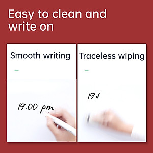Bảng từ trắng treo tường viết bút lông Deli Nhiều kích cỡ - Dùng Cho Văn Phòng, Trường Học, Tập Vẽ, Ghi Chú Công Thức Nấu Ăn, Trang Trí Nhà Cửa