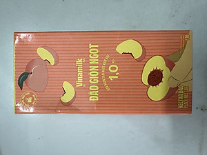 COMBO 4 HỘP NƯỚC VFRESH ĐÀO ÉP NECTA - HỘP GIẤY 1L