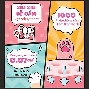 Combo 8 Băng Vệ Sinh Kotex Minimeow 8 miếng