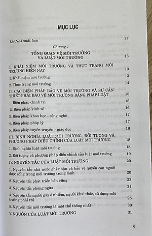 Tập Bài Giảng Luật Môi Trường 