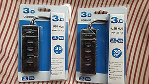 Hub chia 4 cổng USB, usb Hub tốc độ 3.0 - Hàng chính hãng