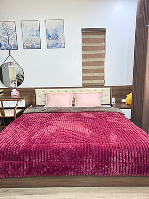 Chăn lông cừu NEW QUEEN Nanara Life Nhật Bản - Nhập khẩu chính hãng