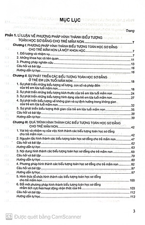 Lí luận và phương pháp hình thành biểu tượng toán học sơ đẳng cho trẻ mầm non