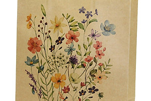 Túi Giấy Kraft - 22 x 25 x 8 cm - The Sun 03