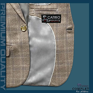 ÁO VEST BÉ TRAI CATRIO PCT18921/15 là áo đờ mi trẻ em từ 2 tuổi (12kg) đến 10 tuổi (34kg) thuộc BST quần áo complet & veston trẻ em CATRIO mùa cưới hỏi, lễ tết, sinh nhật