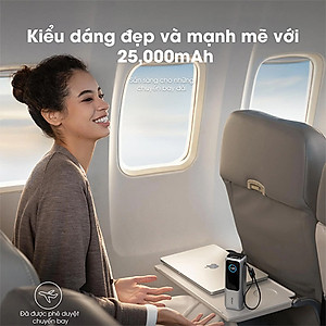 Sạc dự phòng Anker Zolo Power Bank High-Power Multi Device USB-C 165W 25000mAh A1695 - Hàng chính hãng