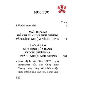 Hồ Chí Minh và Đảng Cộng sản Việt Nam về nêu gương và trách nhiệm nêu gương (bản in 2023)
