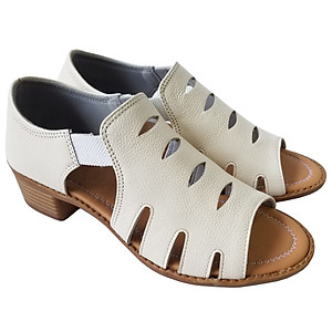 Giày Cao Gót Nữ Da Bò Thật BIGGBEN Cao 4 Phân GCG15