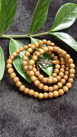 Vòng tay chuỗi 108 Hạt Trầm Hương Sánh Ghép cho nữ CMH02