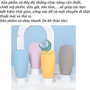 Set Chai Chiết Du Lịch 4 Màu Pastel Siêu Xinh Combo Chai Chiết Mỹ Phẩm Mini – Gọn Nhẹ, Sang Xịn Bộ Chiết Đựng Mỹ Phẩm Du Lịch – Nhỏ Gọn Chuẩn Trend Set Chai Silicone Du Lịch – Không Rò Rỉ, Mềm Mịn SBộ Chai Mini Đi Du Lịch – Màu Dễ Thương, Dễ Phân Loại