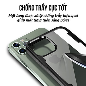 Ốp lưng chống sốc lưng trong cao cấp dành cho iPhone 12 / 12 Pro / 12 Pro Max / 12 Mini - Hàng chính hãng
