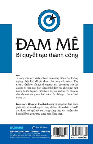 Sách Đam Mê - Bí Quyết Tạo Thành Công (Tái Bản 2019)