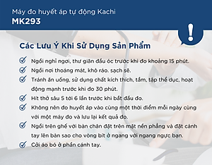 Máy đo huyết áp bắp tay Kachi MK293 - Hàng chính hãng