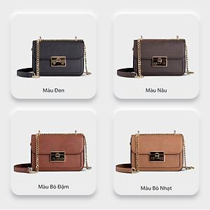 Túi Lata ( Thời trang nữ đi chơi size 19 - Túi đeo chéo da HN96 )