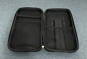 Hộp túi đựng 2 micro không dây, micro đa năng cho loa kéo, micro karaoke gia đình, bóp đựng micro, túi đựng micro