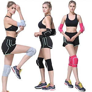 Bảo vệ đầu gối, Bộ 2 bó gối thể thao (Mẫu 03) chính hãng, có đệm gối - Đai cuốn bảo vệ đầu gối tập yoga, gym thể thao( Có 8 Màu)[Giá 1 Đôi]