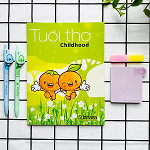 Combo 5 Tập Học Sinh 4 Ô Ly 100 Trang ĐL 80g/m2 - FAHASA (Mẫu Màu Giao Ngẫu Nhiên)