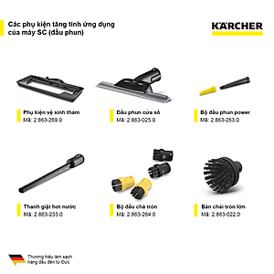 Máy làm sạch bằng hơi nước nóng Karcher SC 2 Deluxe easyfix
