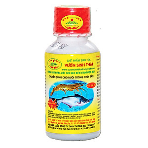 Chế phẩm sinh học VƯỜN SINH THÁI cho Tôm, Cá, Ếch. Nở ruột, chắc thịt, lớn nhanh. Vi sinh NANO siêu vượt trội. Hiệu quả ngay sau 5-7 ngày. HSD: 4 năm