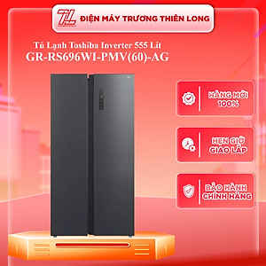 GR-RS696WI-PMV(60)-AG - Tủ Lạnh Toshiba Inverter 555 Lít GR-RS696WI-PMV(60)-AG - Hàng Chính Hãng - Chỉ Giao HCM